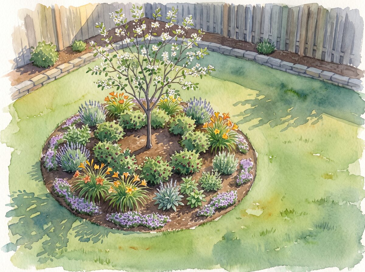 The single-tree guild food forest