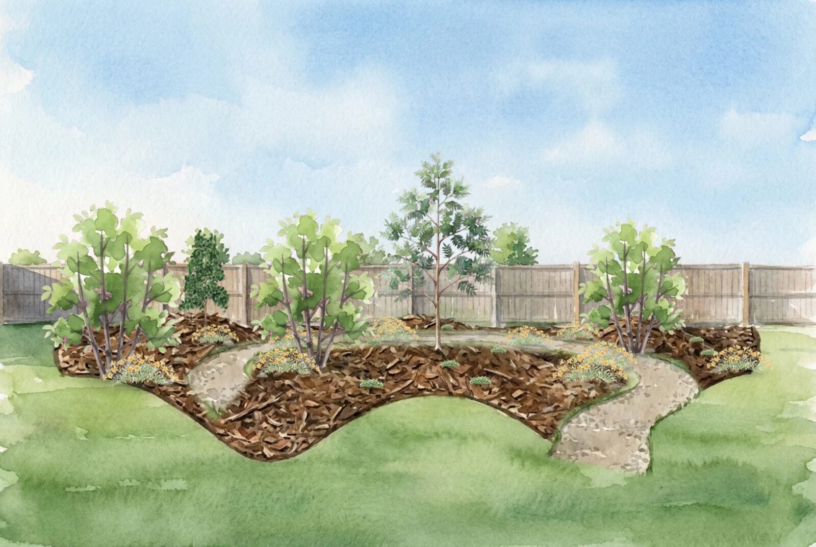 food forest at year 12