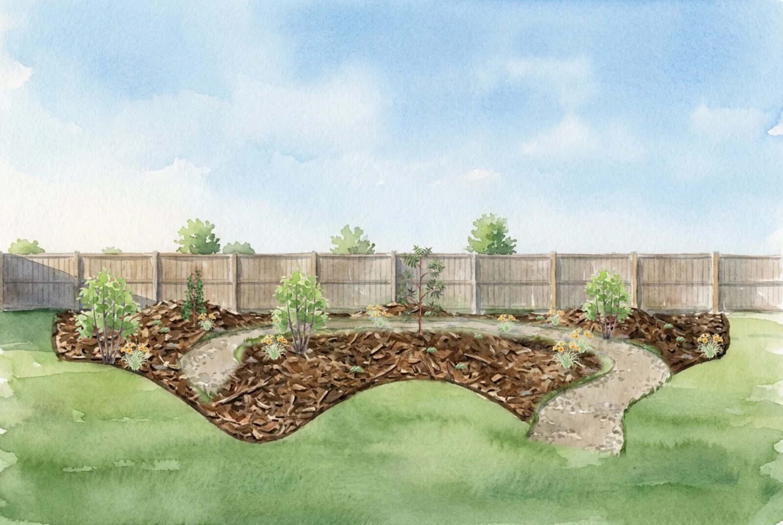 food forest at year 6