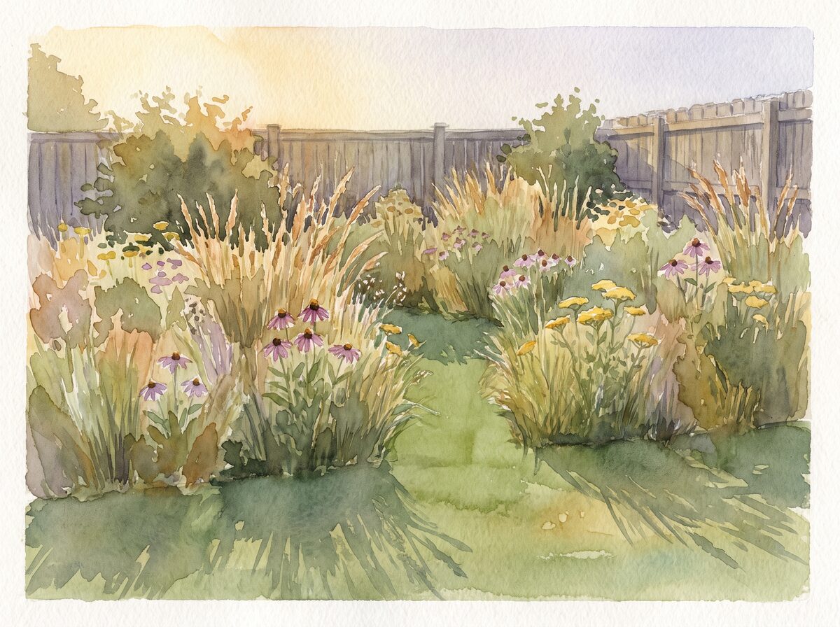 The prairie planting garden