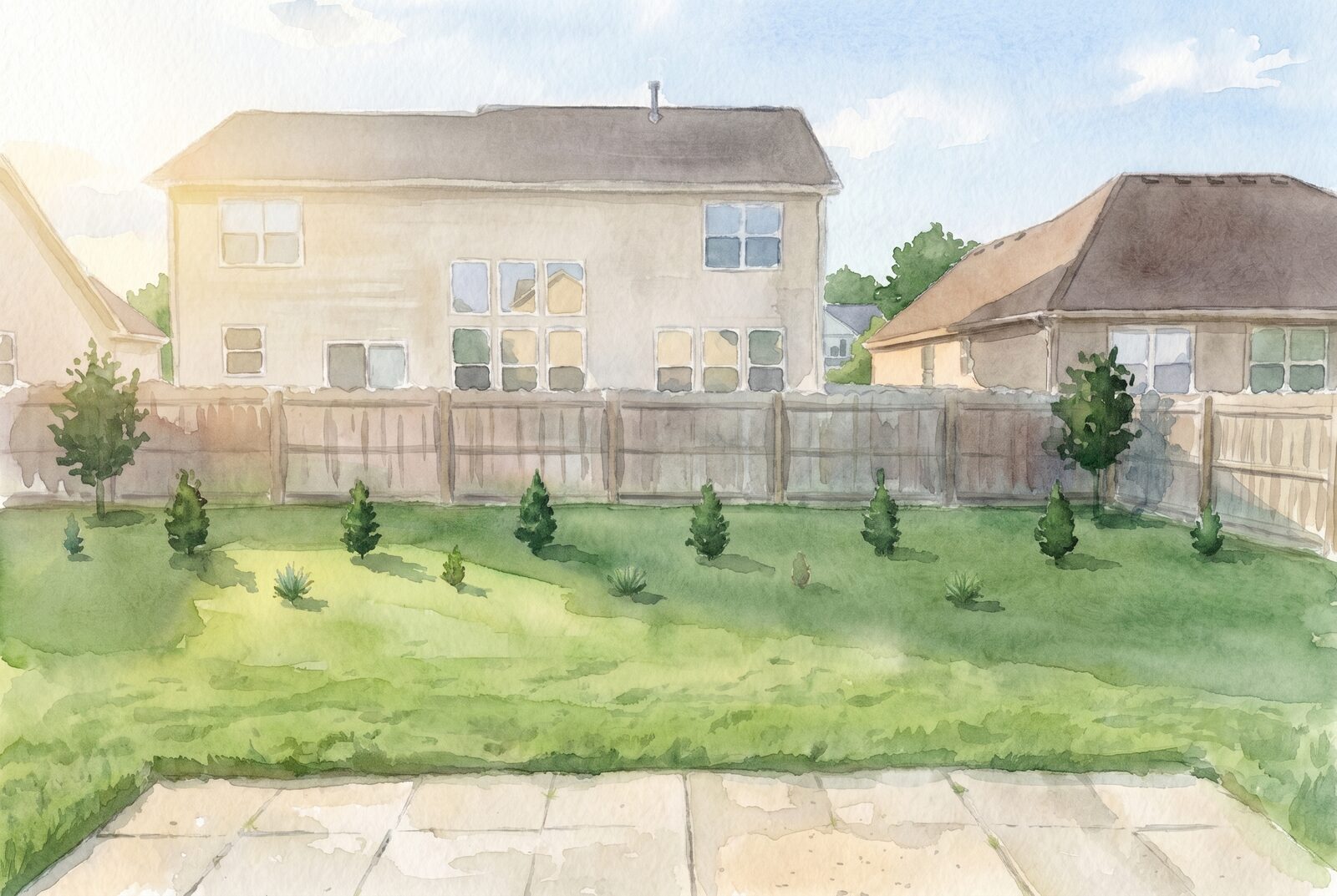 The privacy screen at year 3
