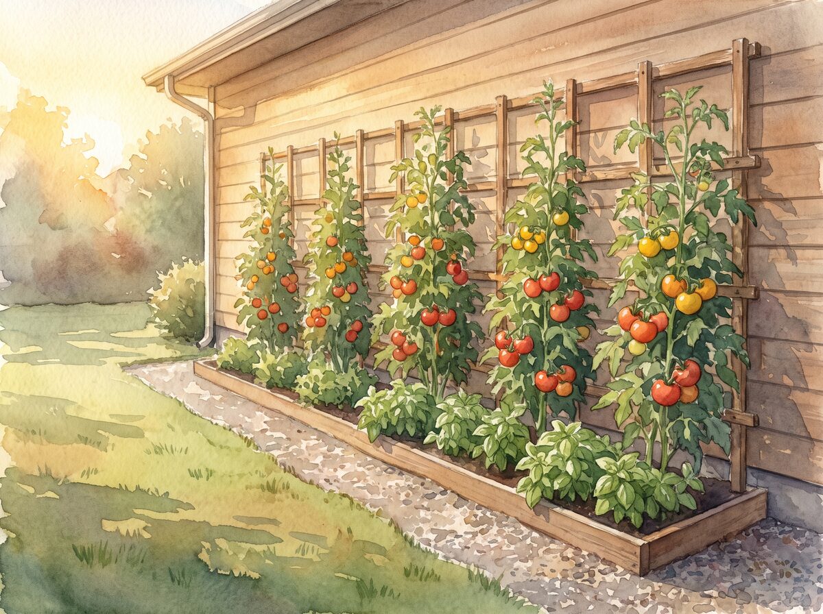 The stuff you cannot buy vegetable garden